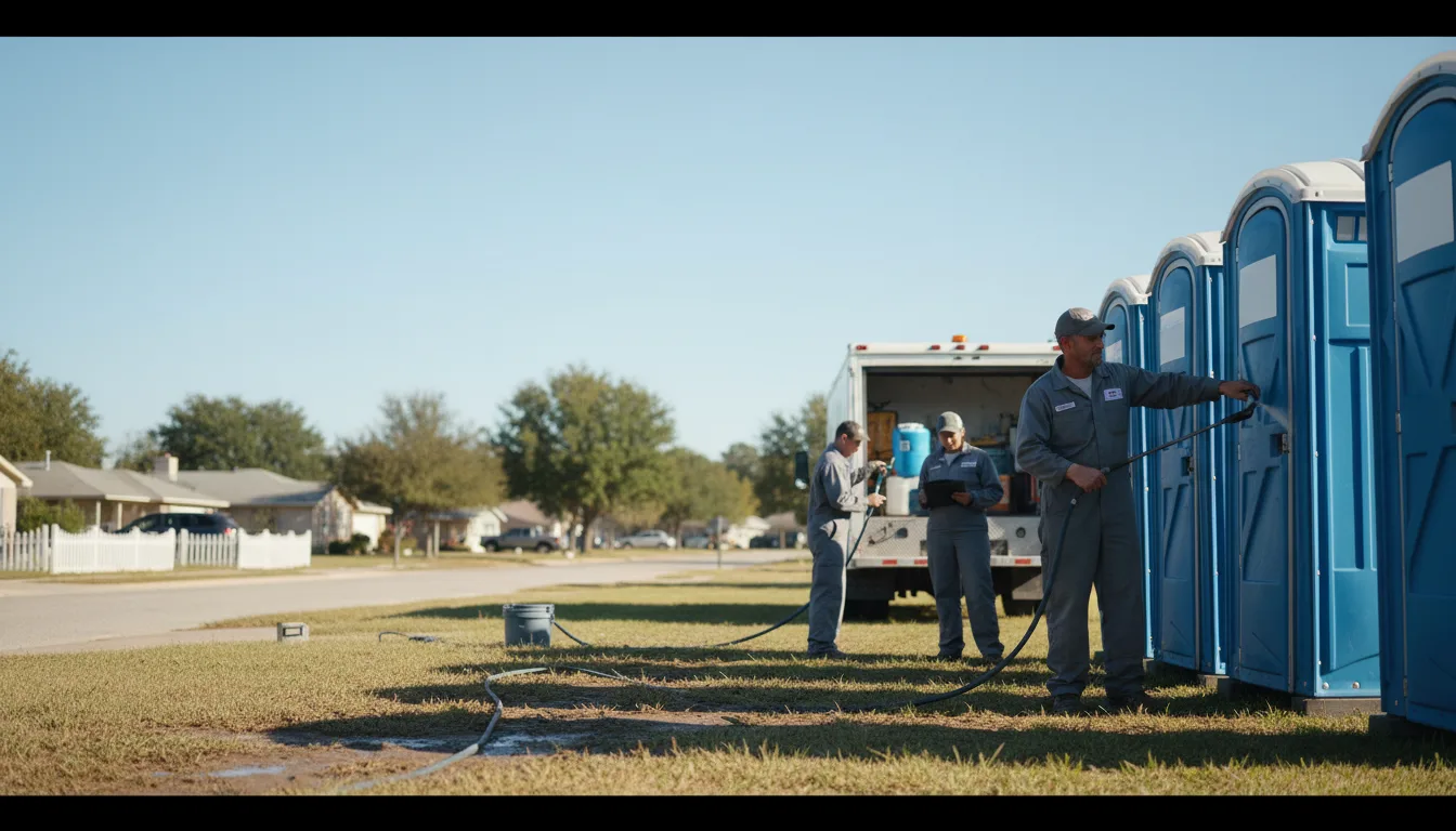 Long-Term Portable Toilet Rental in Gillett Grove, IA near me